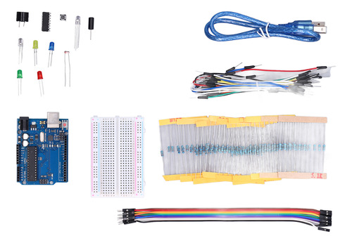 Kit De Inicio Básico: Componentes Electrónicos Para Principi