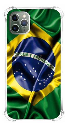 Capinha De Celular Diversas Compatível Bandeira Do Brasil 02