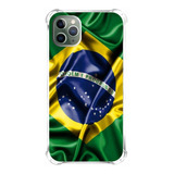 Capinha De Celular Diversas Compatível Bandeira Do Brasil 02