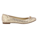 Balerina Para Mujer Gbg Los Angeles Oro Claro Gggaspard2-n