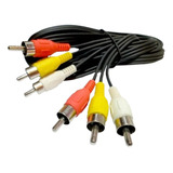 Cable Rca 3 Líneas Audio Y Video Psr Accesorios