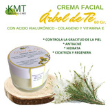 Crema Facial Arbol De Té - Piel Grasa Y Control De Acné 60g.