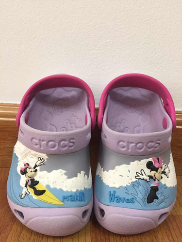 Crocs Ojotas Originales Importadas Minnie 6/7 Us