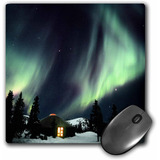 Mouse Pad Imagen Aurora Borealis Alaska 8 X 8 Pulgadas