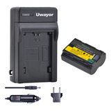 Uwayor Juego De Batería Y Cargador Usb Np-w235 Para Cámar.