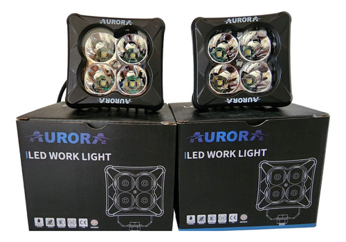 Faros Led Duallys Aurora 3 Pul 40w Blanco (par) Pods Potente