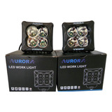 Faros Led Duallys Aurora 3 Pul 40w Blanco (par) Pods Potente