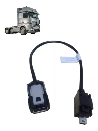 Adaptador Usb Para Pendrive Som Rádio Mercedes Benz Actros