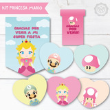 Kit Imprimible De Cumpleaños Princesa Peach