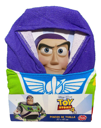 Poncho De Toalla Infantil Piñata Toy Story