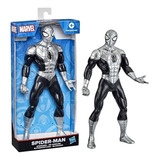 Figura Spiderman Silver 24 Cm Armored Olympus Hasbro Blindad