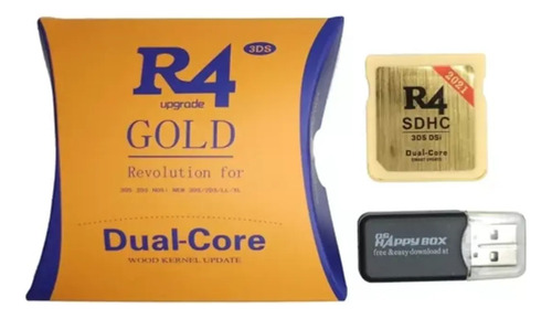 Cartão R4 Gold Pro Com Micro Sd Ds/3ds 