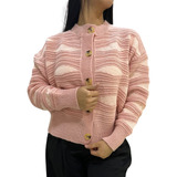 Cardigan Con Botones Chaleco De Mujer 