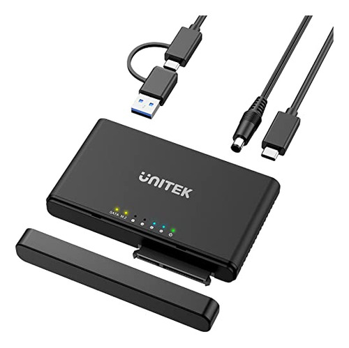 Duplicador Unitek M.2 / Sata A Usb Con Adaptador De Disco