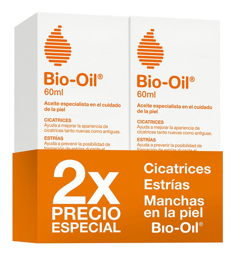 Bio Oil Aceite 2 Unidades 60 Ml Precio Especial Marca Bio Oi