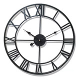 Reloj De Pared Grande Moderno 3d, Números Romanos,