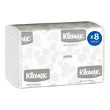 Kleenex 02046 - Toallas De Papel Multicapa, 8 Paquetes/estuc