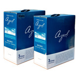 Vino La Azul Bag In Box Malbec 3 Litros Pack X2 Unidades