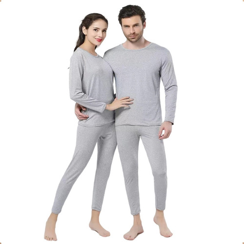 Pijama Térmico De Dos Piezas Para Pareja