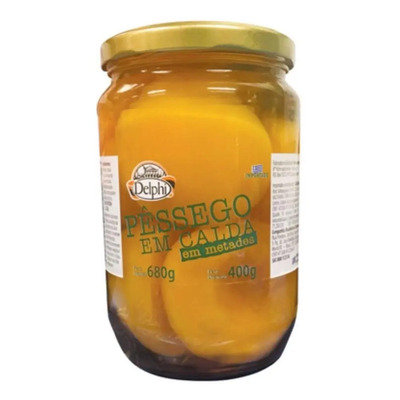 Pêssego Em Calda Delphi 680g