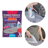 Capa Forro Tábua De Passar Roupa Térmico Ajustável 120x45cm