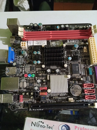 Board Biostar A68-350 Deluxe Con Procesador Amd A350