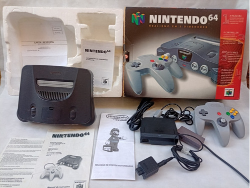 Nintendo 64 Gradiente Completo Zerado