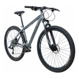 Bicicleta Rava Tsw Pressure Mtb 29 20v Freio Hidraúlico 2x10 Cor Cinza/preto Tamanho Do Quadro 15,5