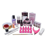 Kit De Uñas Acrilicas Completo. + Esmalte De Regalo.