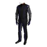 K1 Race Gear Level 2 Kart Racing Suit (azul, Grande)