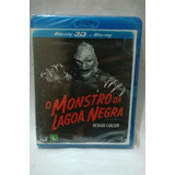 O Monstro Da Lagoa Negra Bluray Original Lacrado 3d E 2d