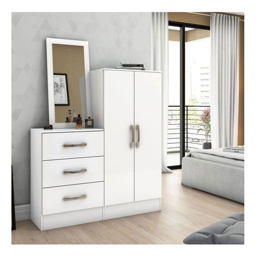 Cômoda 2 Portas Henn Branco