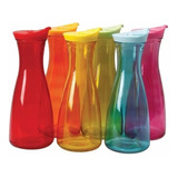 Garrafa De Vidro Style Color 1 Litro Água Geladeira Yangzi