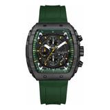 Reloj G-force Original H3996g Cronografo Verde + Estuche