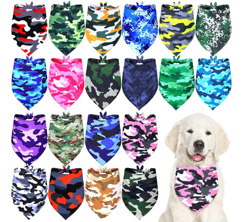 Pañoletas Bandanas Perros/gatos Mascotas X Pack 8 Unidades