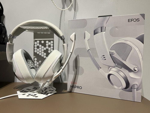 Headset Epos Sennheiser H6pro Branco Open Acoustic