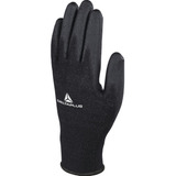 12 Guantes Con Palma De Poliuretano Deltaplus Ve702pn