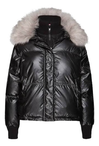 Tommy Hilfiger Chamara De Mujer Fran Puffer  Bomber  Black 