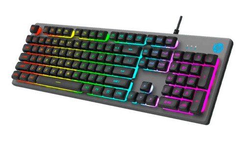 Teclado Gamer Hp K500f Qwerty I  Con Luz Rgb