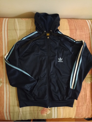 Equipo De Gimnasia Frisado adidas Original Talle 4 = M Dama