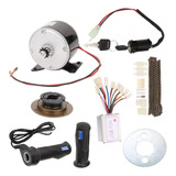 A 9 Unids/set 250w 24v Cepillo Motor Conjunto Bicicleta