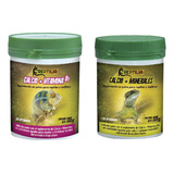 Combo Calcio, Minerales Vitamina D3 Para Iguana, Gecko, Rana