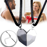 Collares Magnéticos Parejas Novios Amor Imán Regalo Amistad