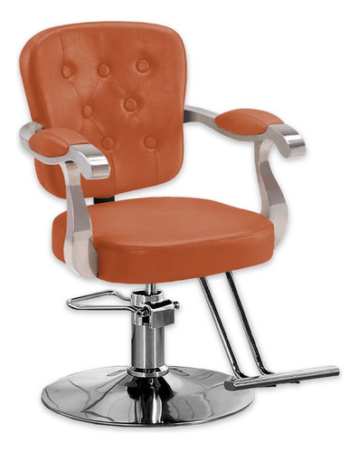 Sillon Barbero Barberia Peluqueria Silla Washington Marron