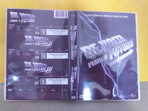 Trilogia Dvds De Volta Para O Futuro (dublado Em Português)
