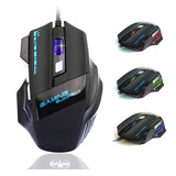 Pack 2 Mouse Usb Gamer X7 800 A 2400 Dpi Retroiluminado