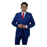 Traje Azul Rey Cobalto Para Adulto + Envio