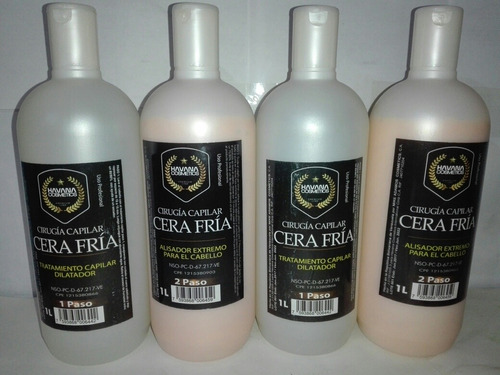 2 Kits Cera Fria Havana De Litro + Obsequio P/cabello