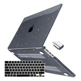 Funda Batianda Para Macbook Air 13 M2 + C/teclado Glitter B