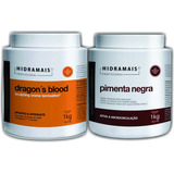 Kit Massagem Termoativo Dragons Blood E Pimenta Negra 2kg